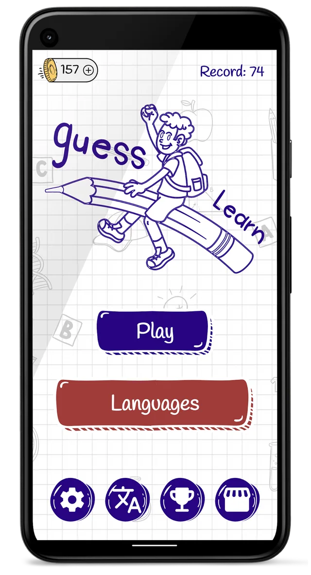 Hangman Kids – Word game Google Play screenshot 1